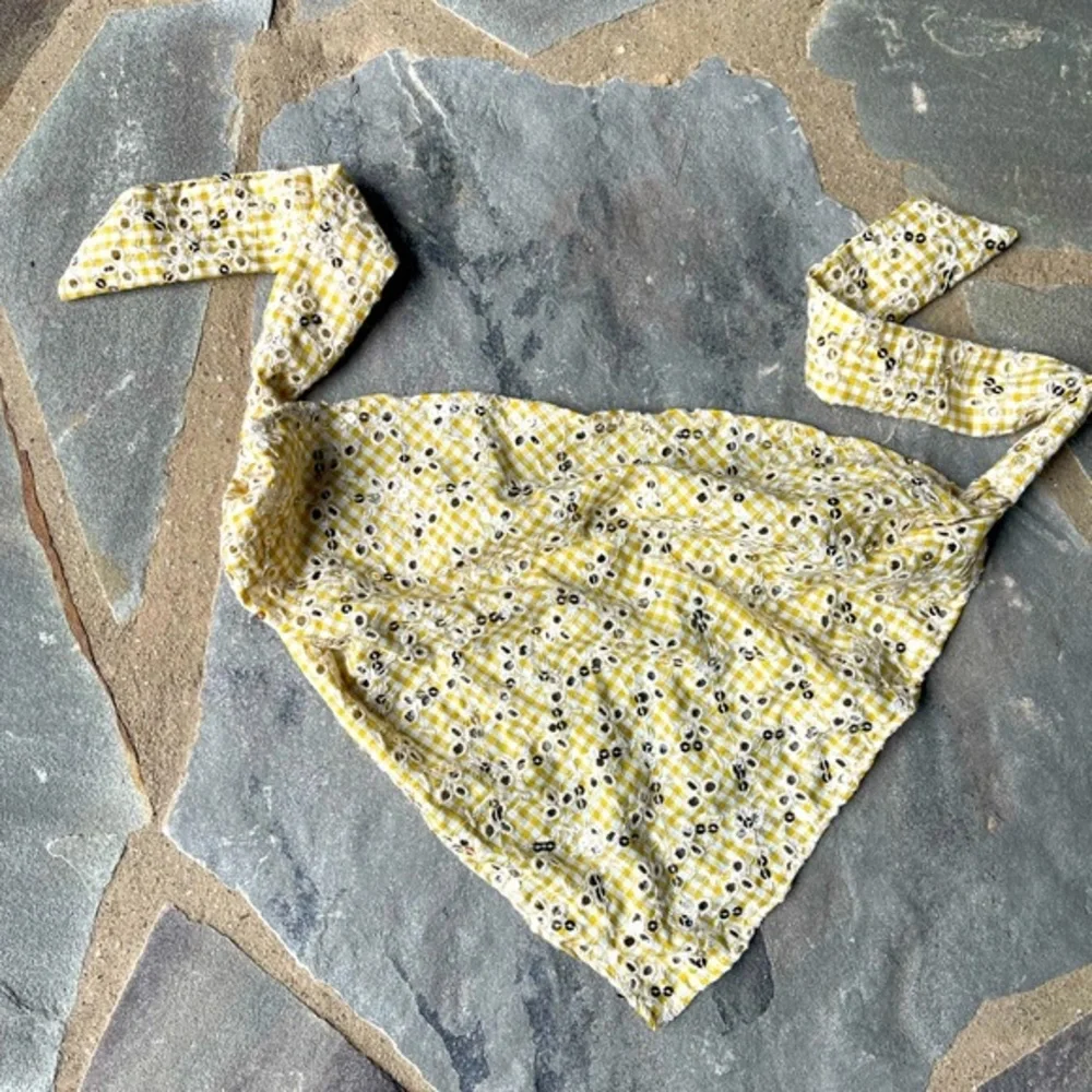 Embroidered Hair Scarf